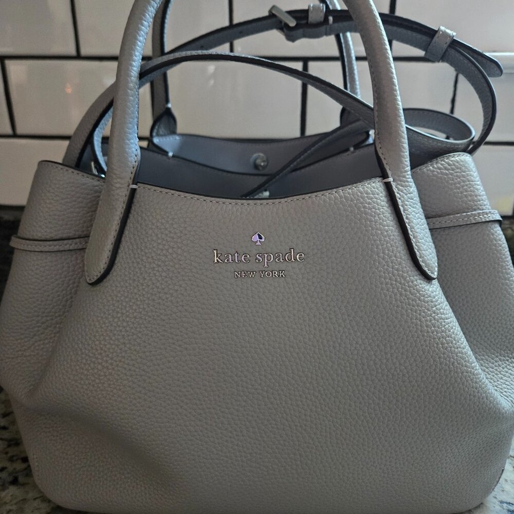 EUC Kate Spade Dumpling Large Satchel/Wallet Bundle